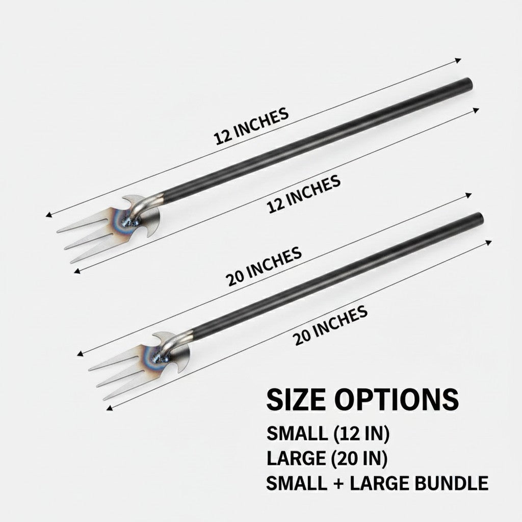 hand weeding tool dimensions and size guide