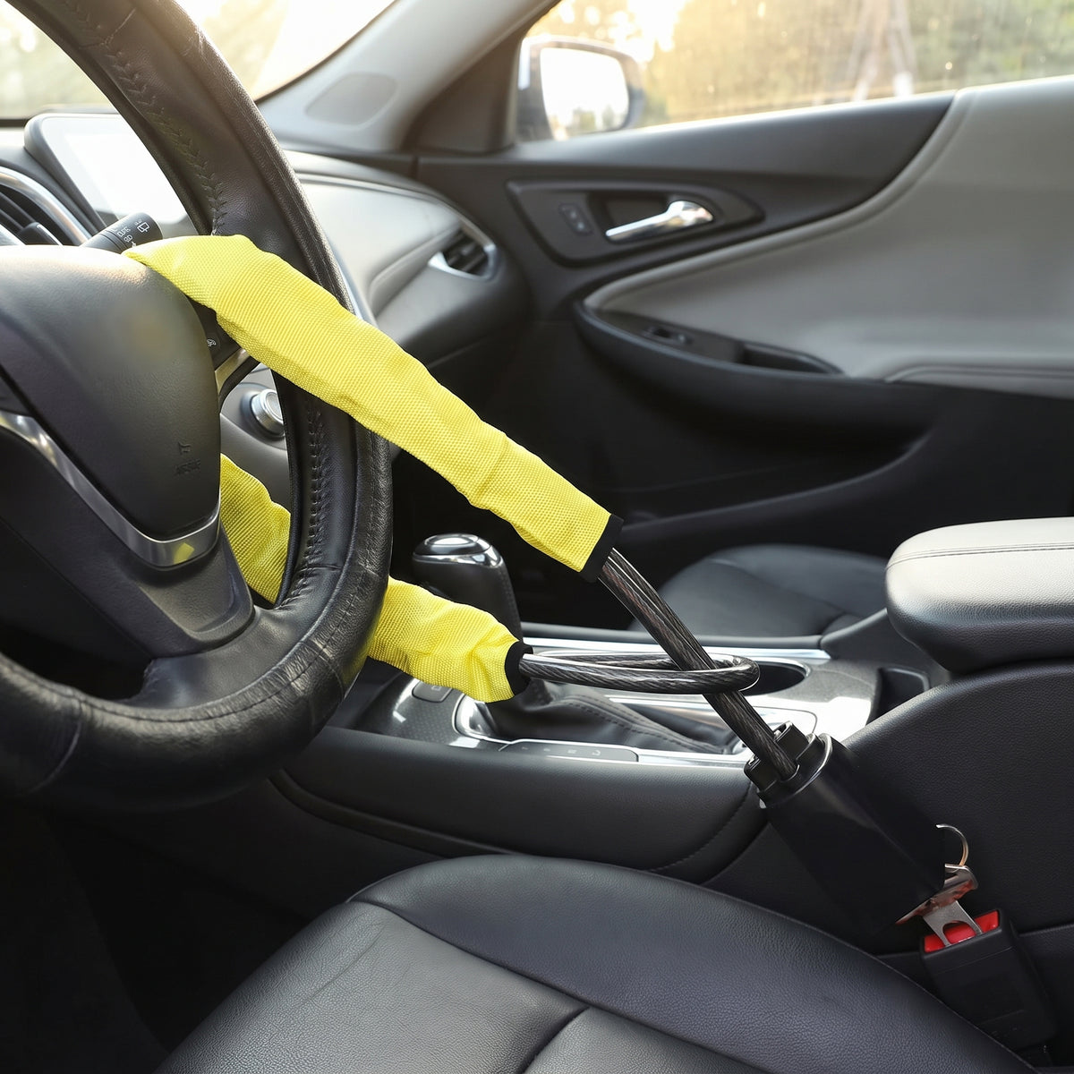 Steering Wheel Lock With DUAL SYSTEM - Image 6