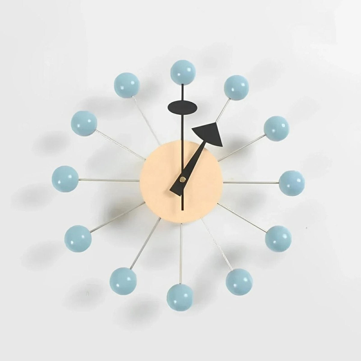 Sunburst Wall Clock With Silent Quartz Movement - Image 5