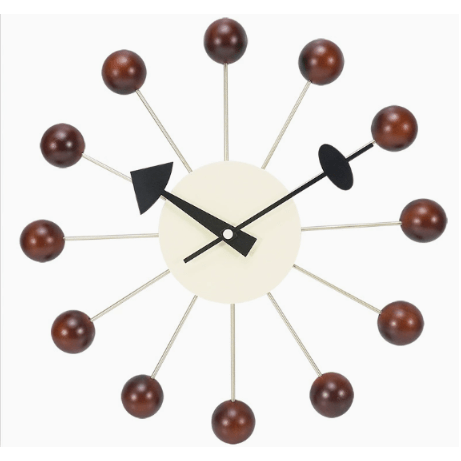Sunburst Wall Clock With Silent Quartz Movement - Image 9