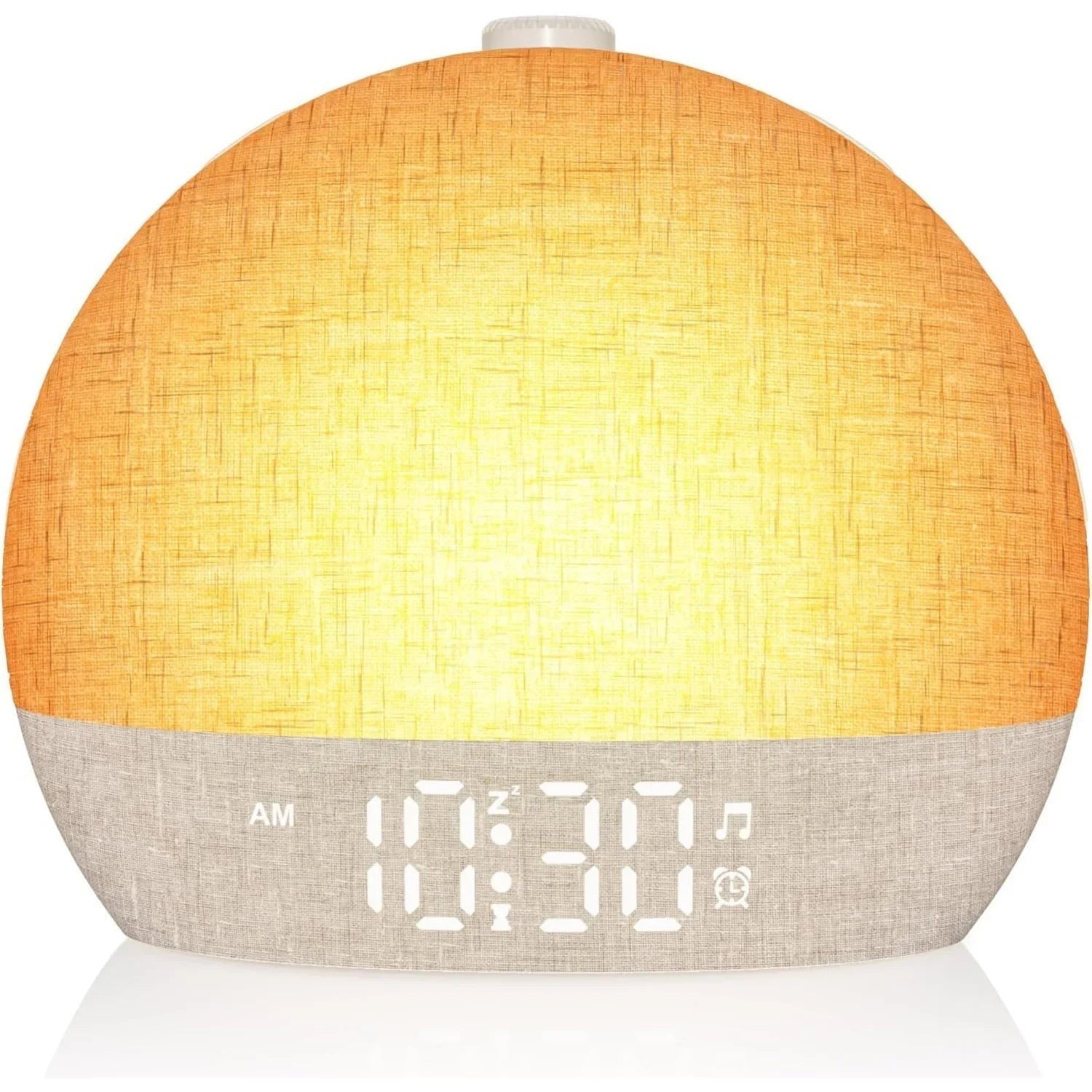 Sunrise Alarm Clock with 30 White Noise Sounds, Dimmable RGB Night Light & Sleep Timer — image 1