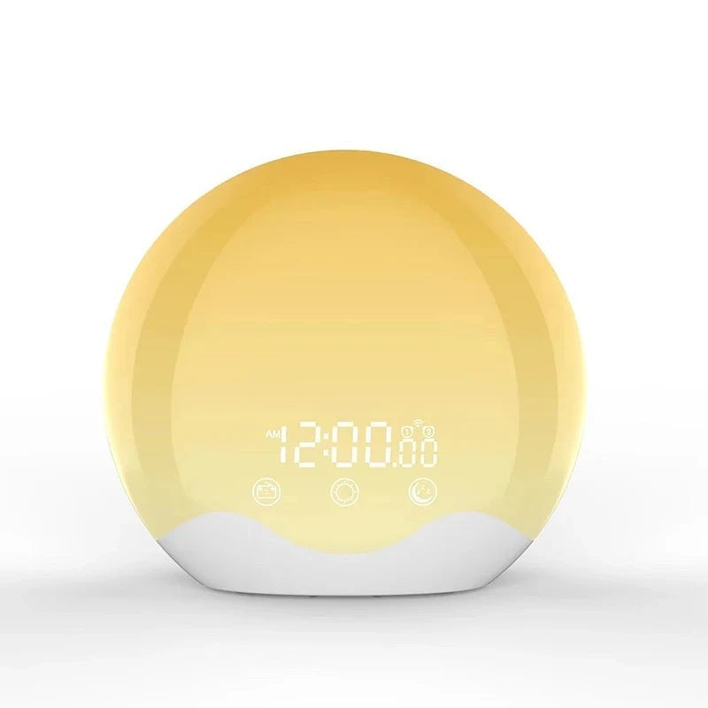 Sunrise Alarm Clock with Sleep Sounds & Color-Changing Awakening Light — image 1