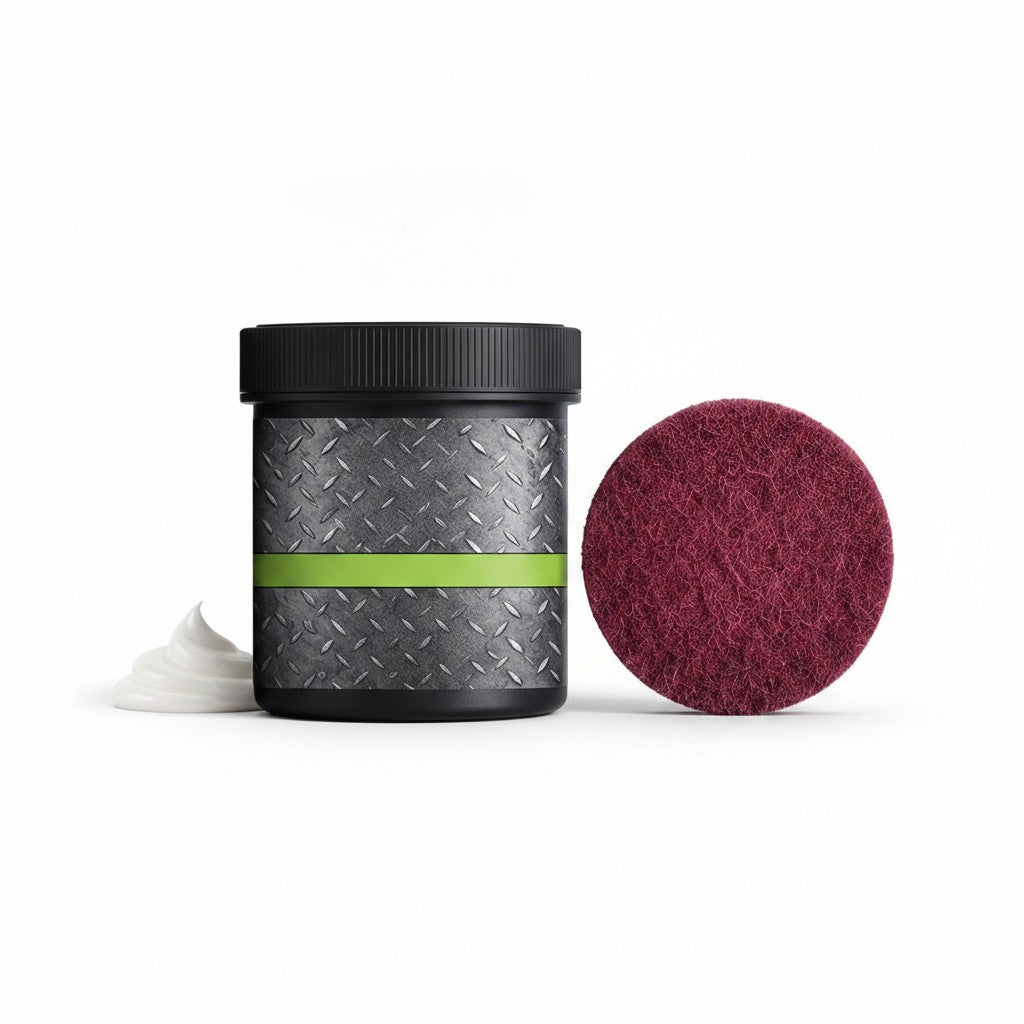 surface polishing compound product photo on white background