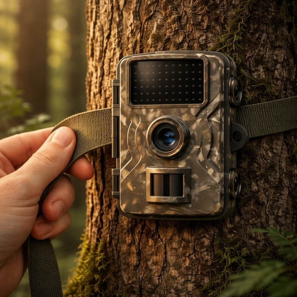 Trail Camera Night Vision Video Camera Outdoor Surveillance Camera - Image 5