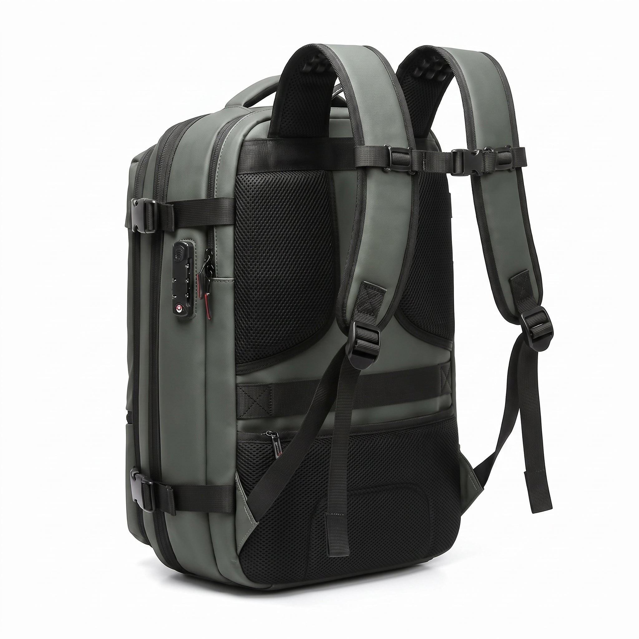 Travel Bag Durable Backpack Vacuum Pump Large Capacity Laptop - angle