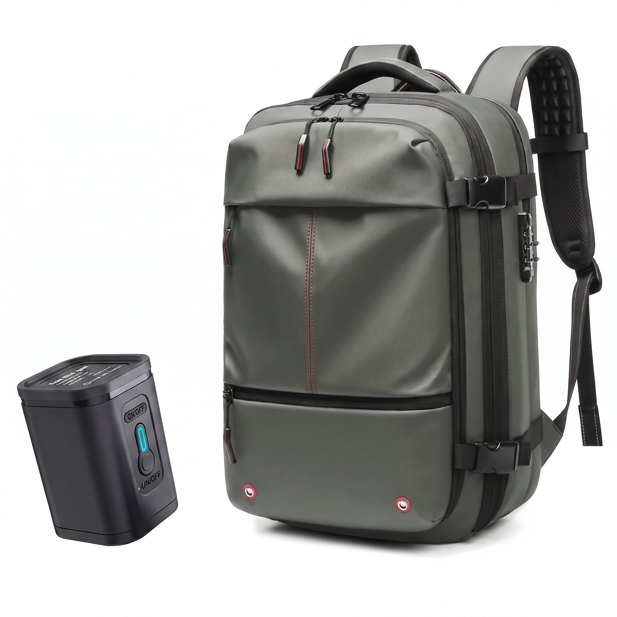 Travel Bag Durable Backpack Vacuum Pump Large Capacity Laptop - Image 7