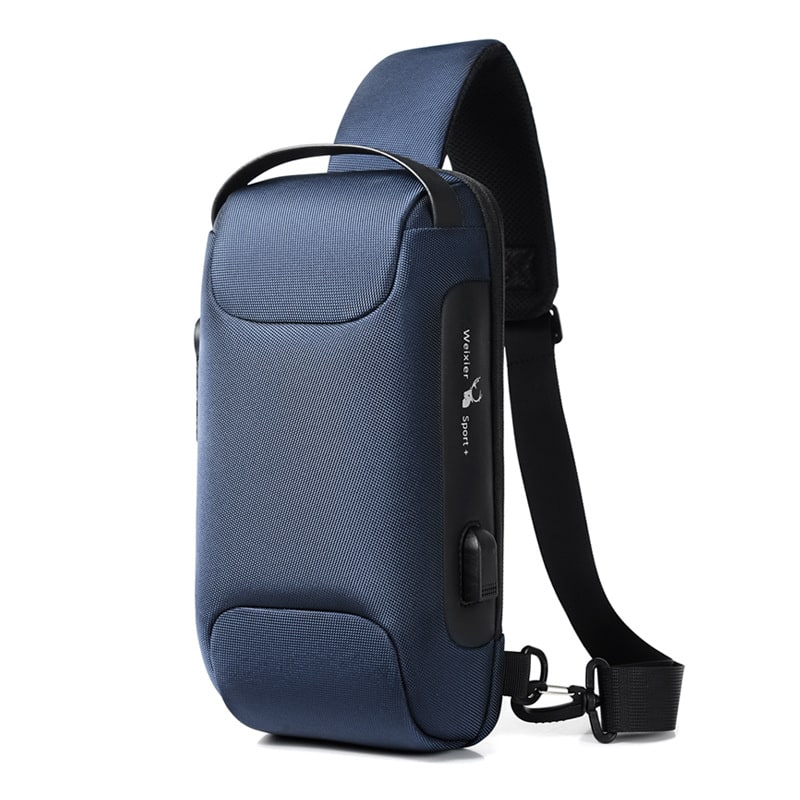 Travel Bag Crossbody Shoulder Anti Theft USB Pack - Image 1