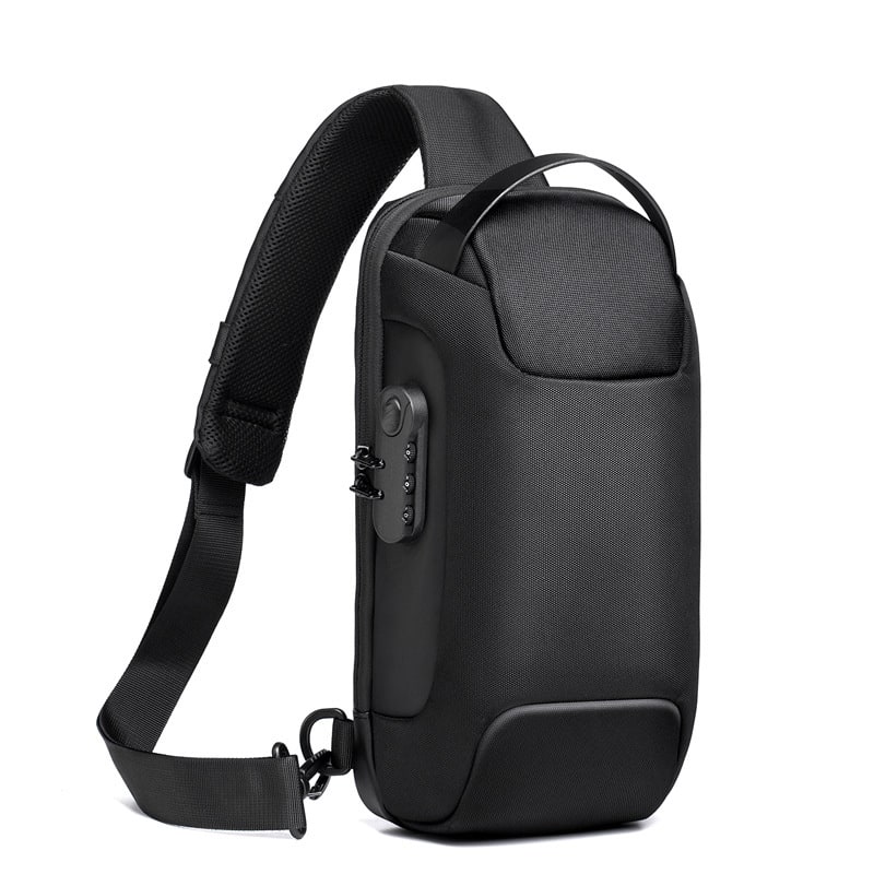 Travel Bag Crossbody Shoulder Anti Theft USB Pack - Image 11
