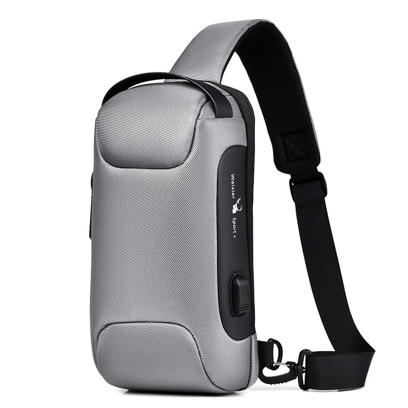 Travel Bag Crossbody Shoulder Anti Theft USB Pack - Image 14