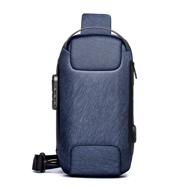 Travel Bag Crossbody Shoulder Anti Theft USB Pack - Image 8