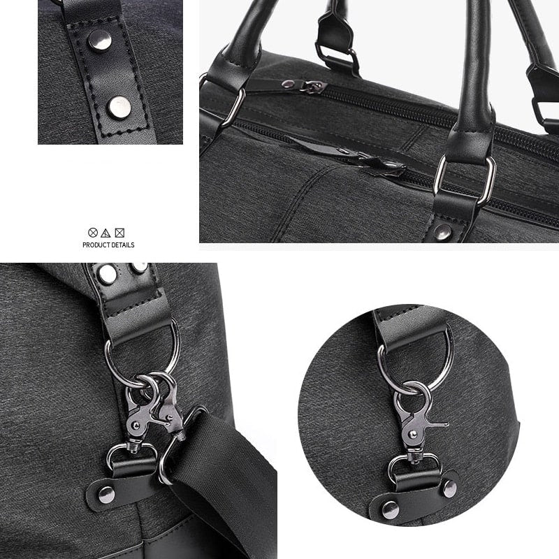 Travel Bag Duffel Business Shoulder Water Resistant - Image 2