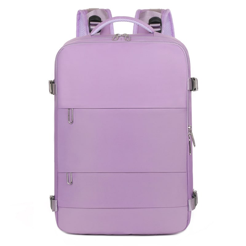 Travel Bag Durable Backpack Rectangular Design Multiple Compartments - Image 11