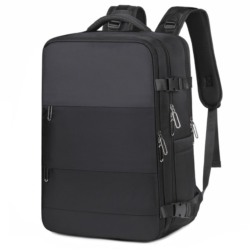 Travel Bag Durable Backpack Rectangular Design Multiple Compartments - Image 4