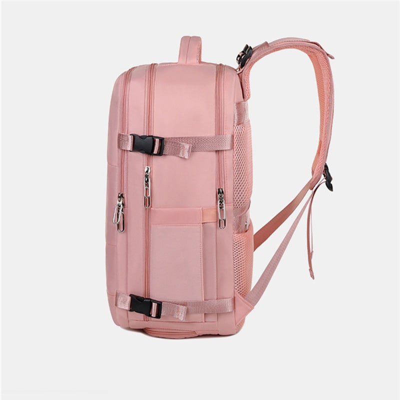Travel Bag Durable Backpack Rectangular Design Multiple Compartments - Image 6