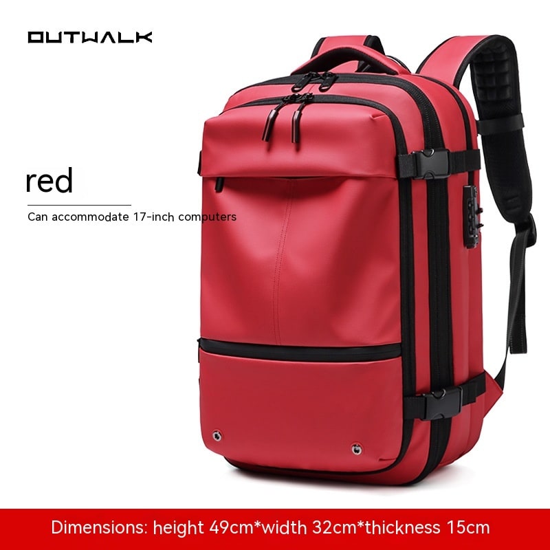 Travel Bag Durable Backpack Vacuum Pump Large Capacity Laptop - Image 16