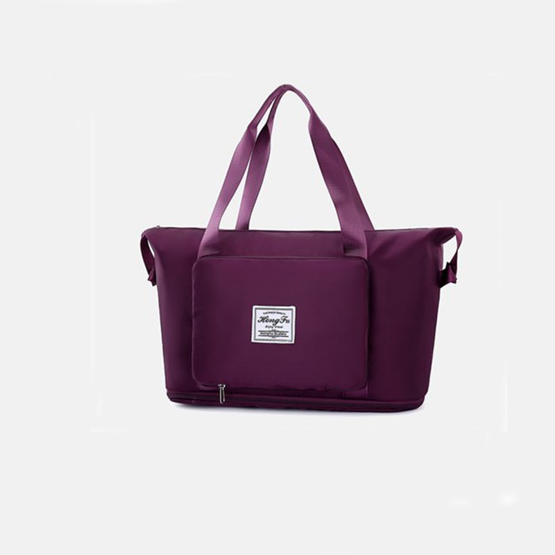 Travel Bag Gym Weekender Foldable Duffel Trolley Sleeve - Image 14