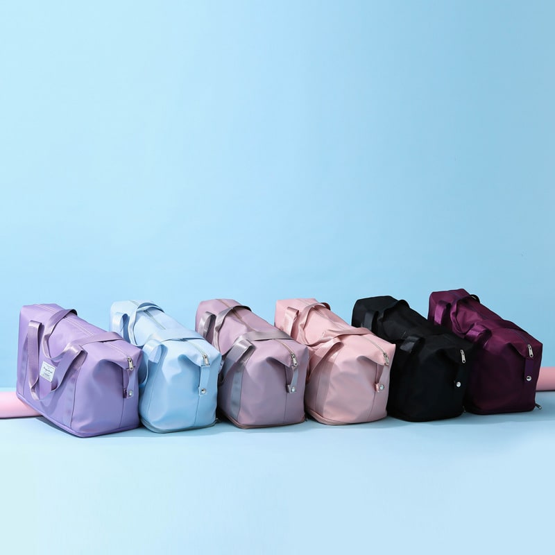 Travel Bag Lightweight Duffel Gym Bottom Compartment - Image 10