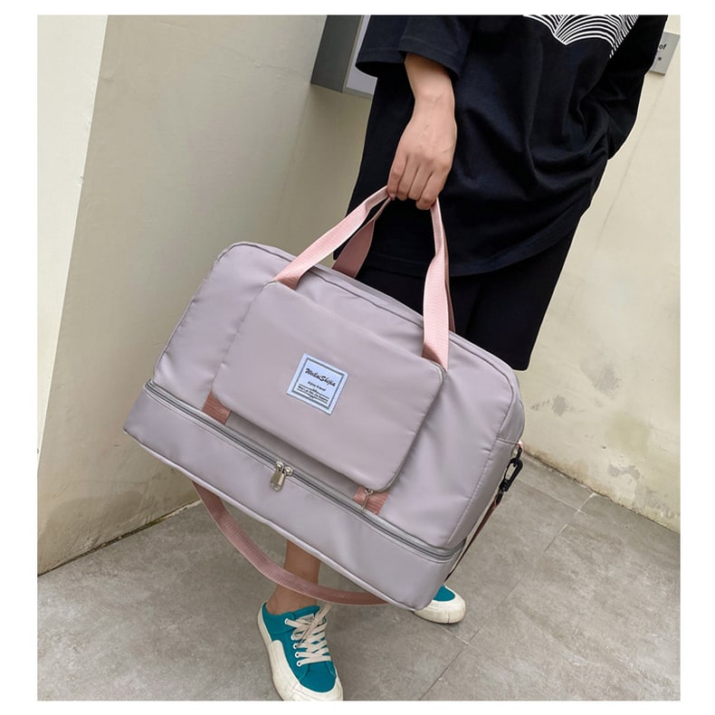 Travel Bag Nylon Duffel Foldable Design Business - Image 2