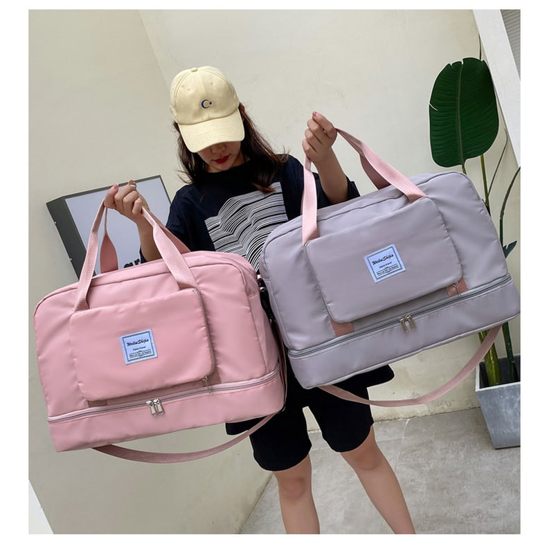 Travel Bag Nylon Duffel Foldable Design Business - Image 6