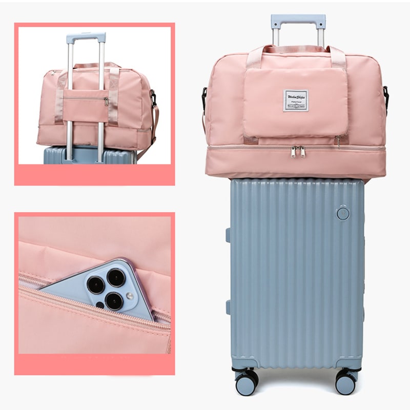 Travel Bag Nylon Duffel Foldable Design Business - Image 7