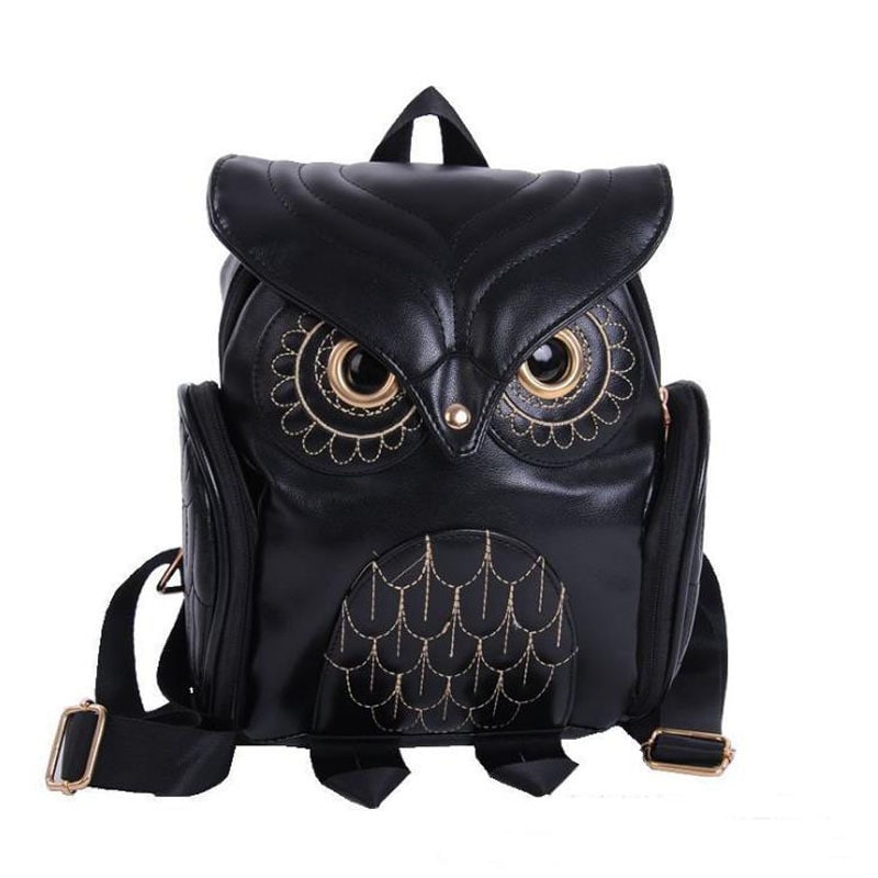 travel bag owl design backpack cute cartoon personality women's - Image 8