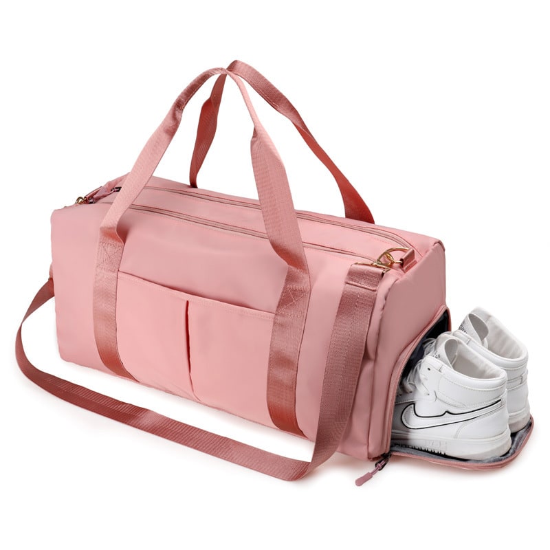 Travel Bag Shoulder Gym Sports Duffel Shoe Compartment - Image 1