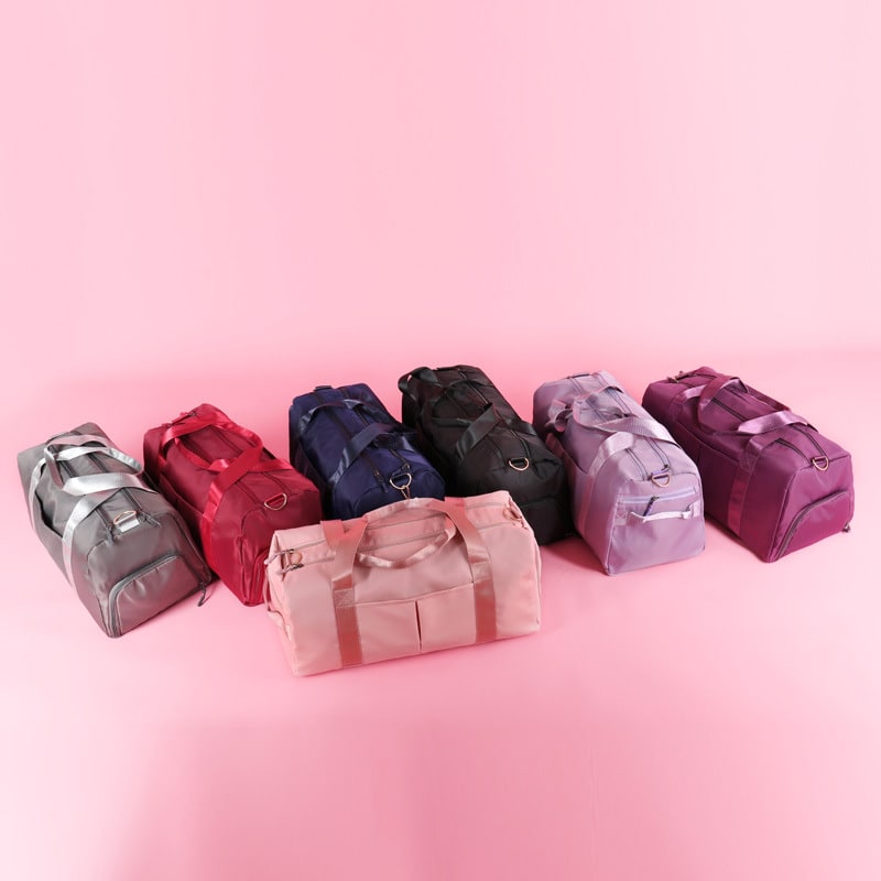 Travel Bag Shoulder Gym Sports Duffel Shoe Compartment - Image 13
