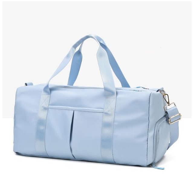 Travel Bag Shoulder Gym Sports Duffel Shoe Compartment - Image 14