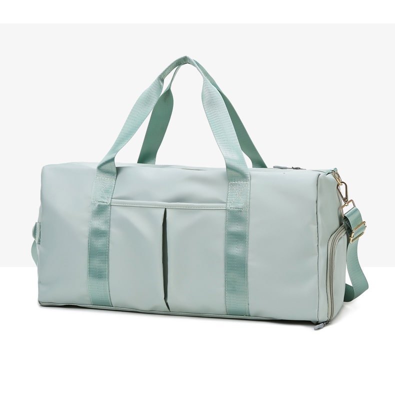 Travel Bag Shoulder Gym Sports Duffel Shoe Compartment - Image 9