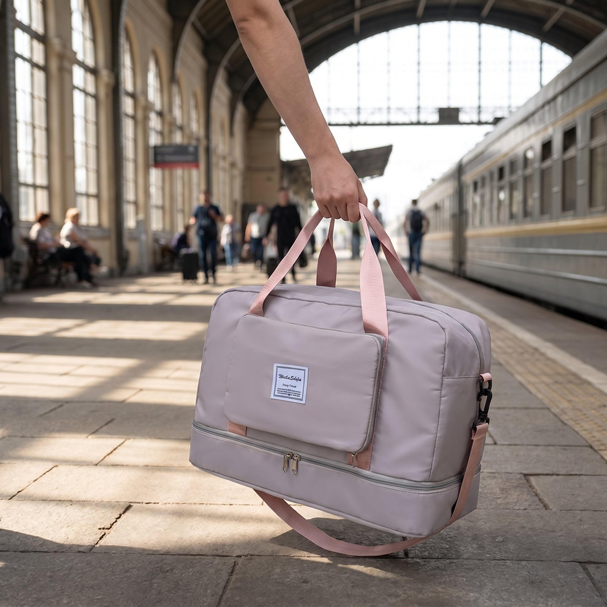 Travel Bag Nylon Duffel Foldable Design Business - hero