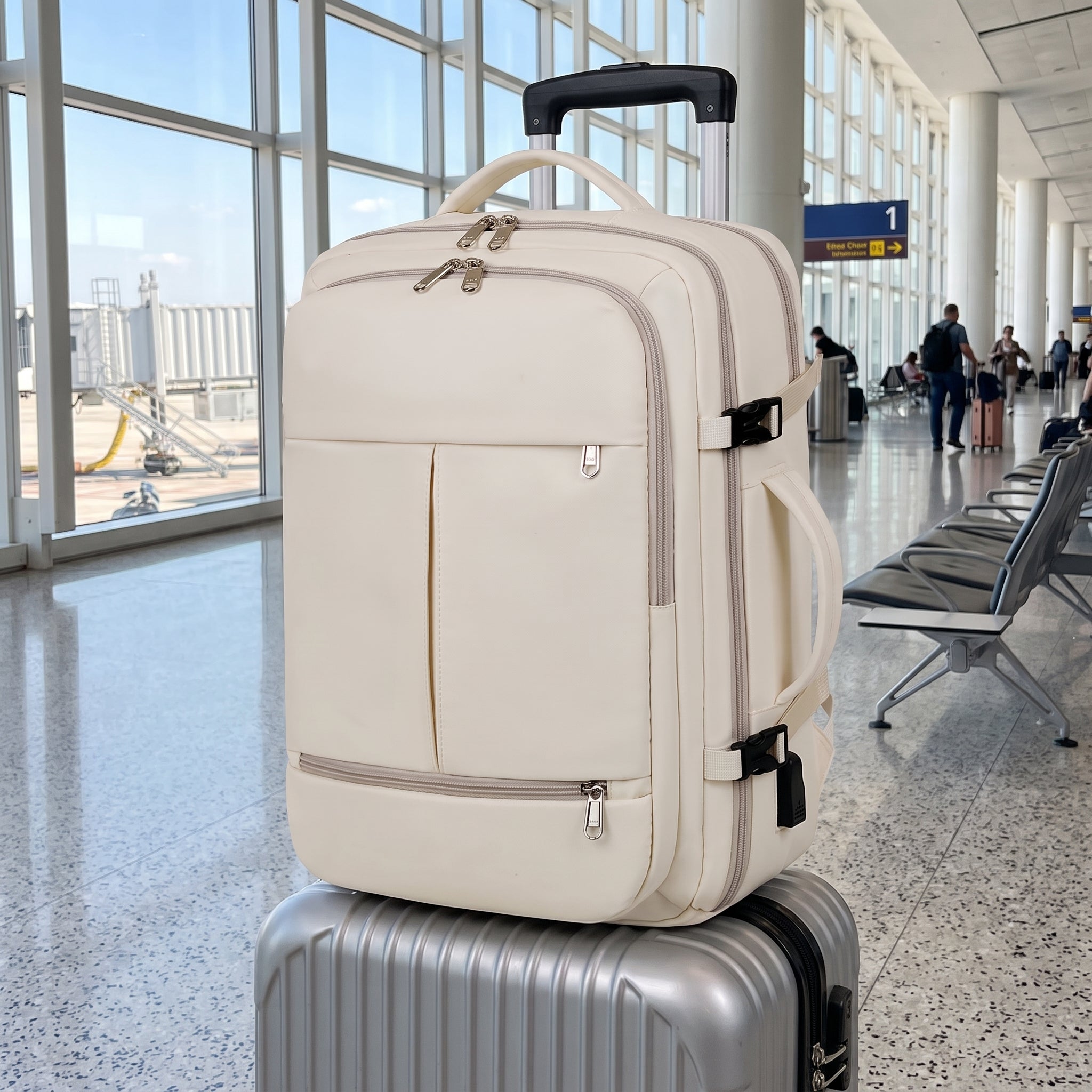Travel Bag Backpack for Laptop Multiple Compartments - hero