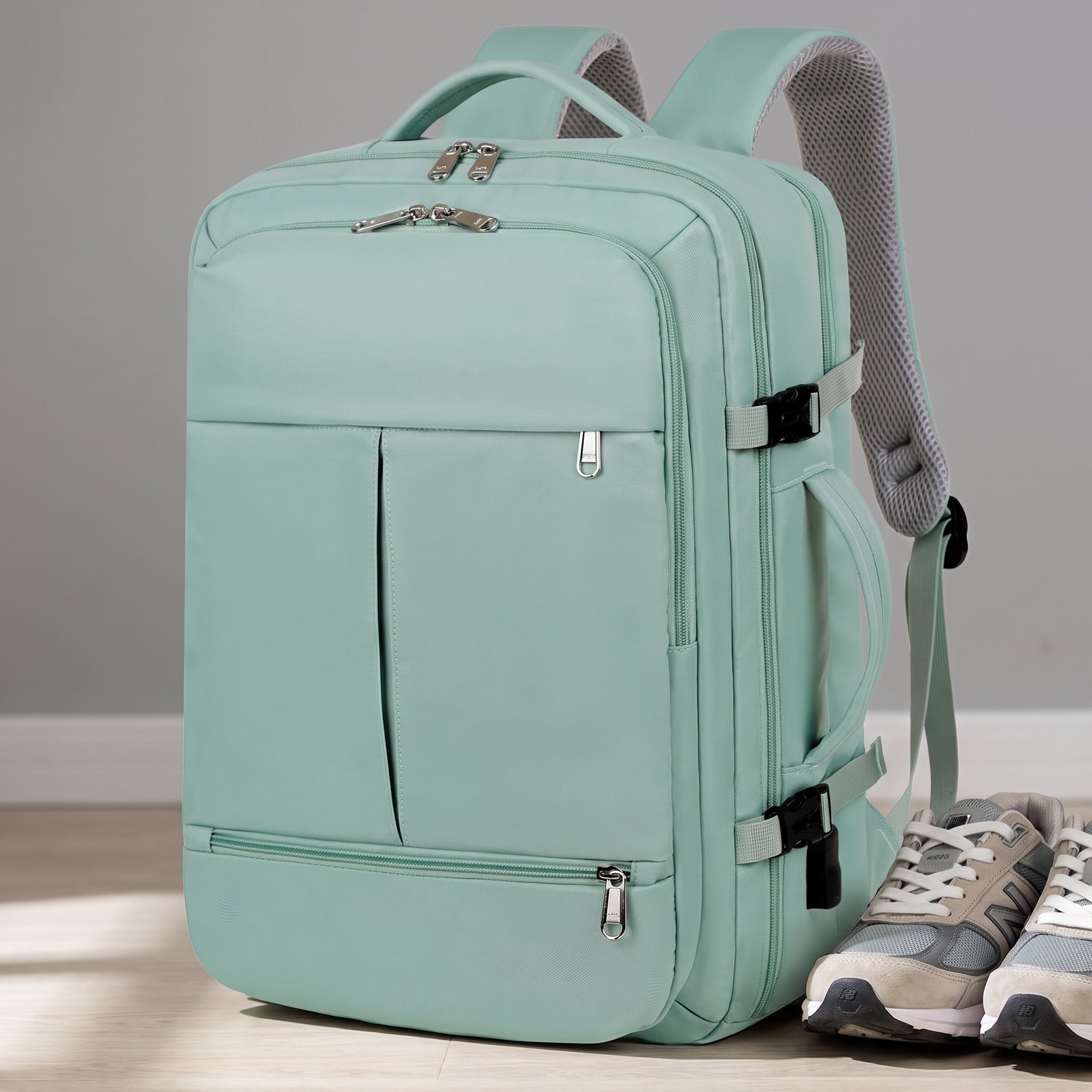 Travel Bag Backpack for Laptop Multiple Compartments - scale