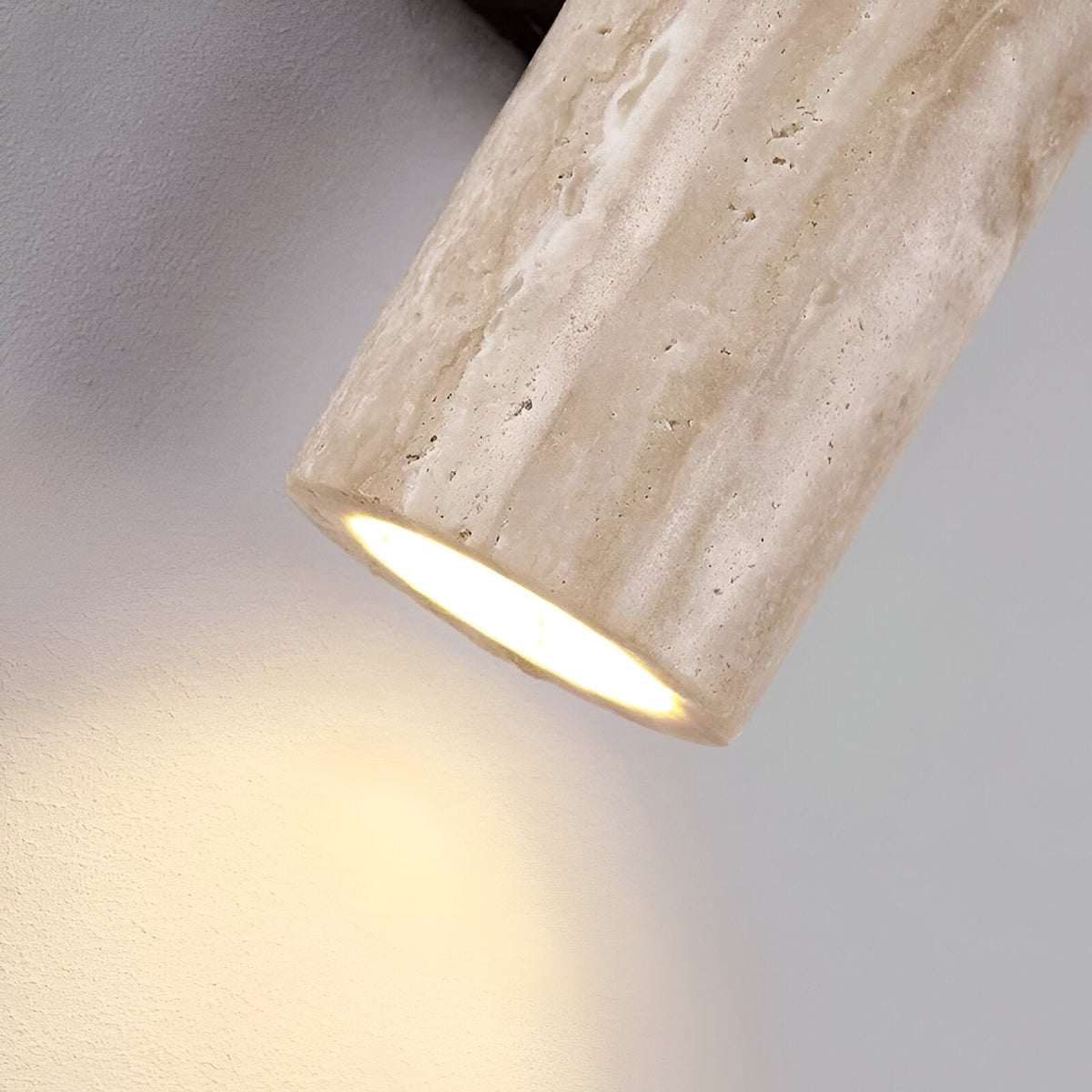 Travertine Style Hardwired LED Wall Light With Up Down Light - Image 13