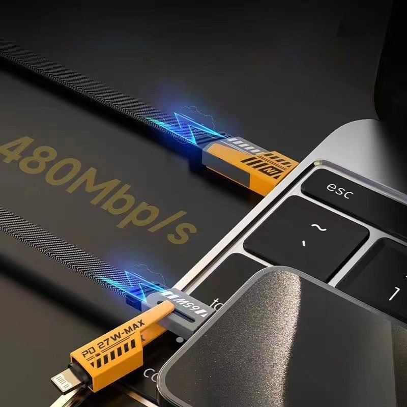 Universal Charging Cable 165w Fast Charge Braided Usb-C Usb-A - Image 10
