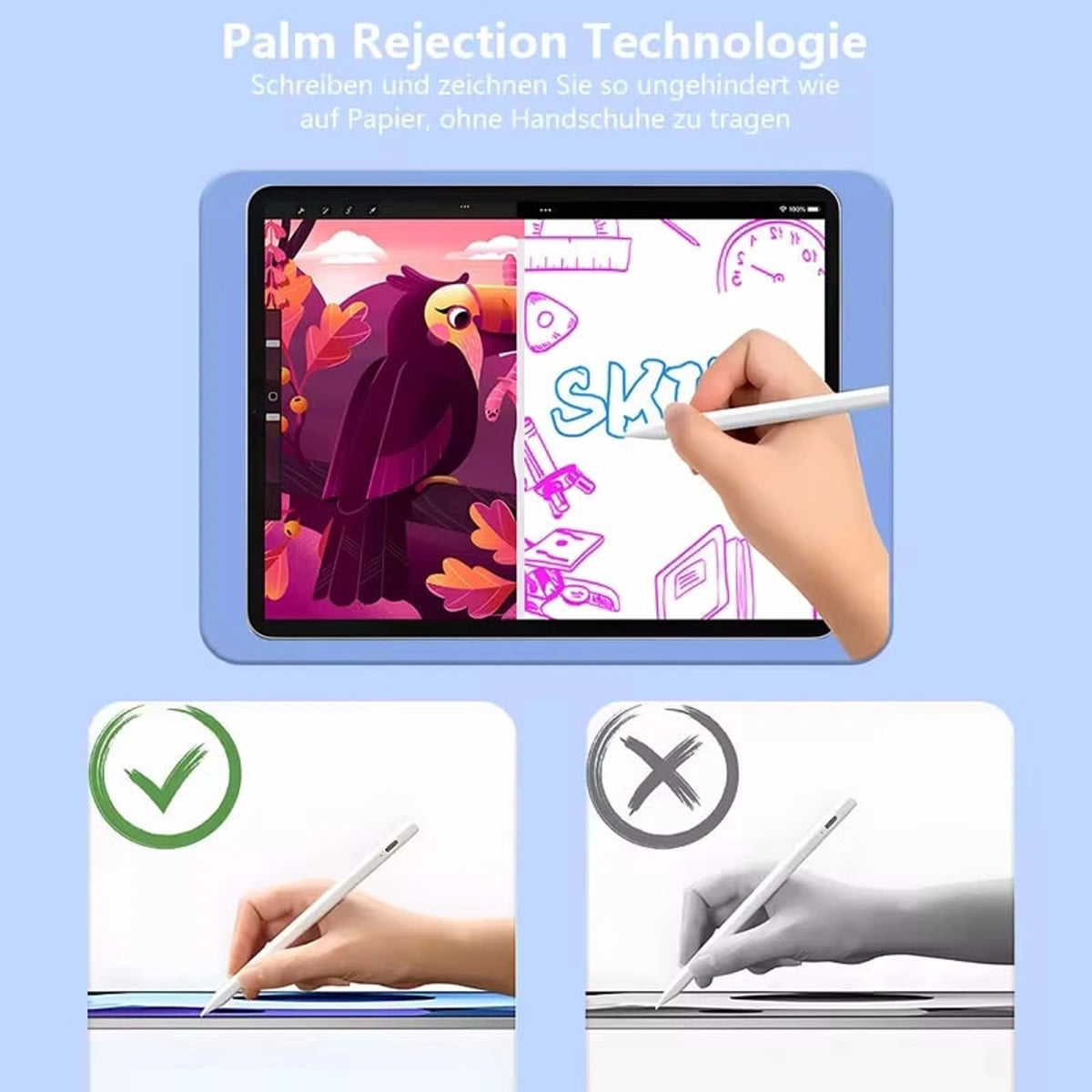 Universal Touch Stylus Pen For Tablets Compatible With iPad And Android Lightweight & Durable Design - Image 7