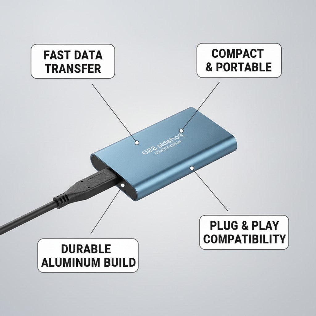 portable ssd drive key benefits and features