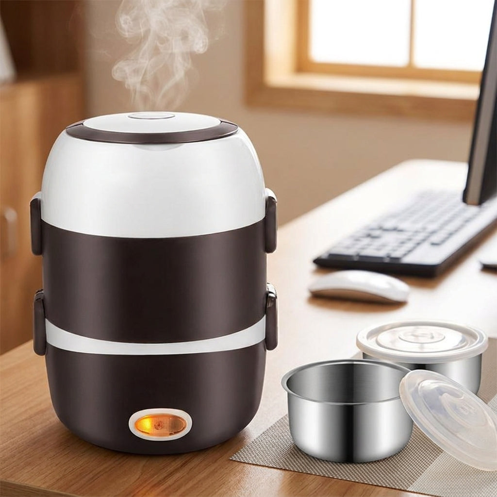 Heated Lunch Box Electric Lunch Box Electric Food Warmer Electric Food Steamer - Image 7
