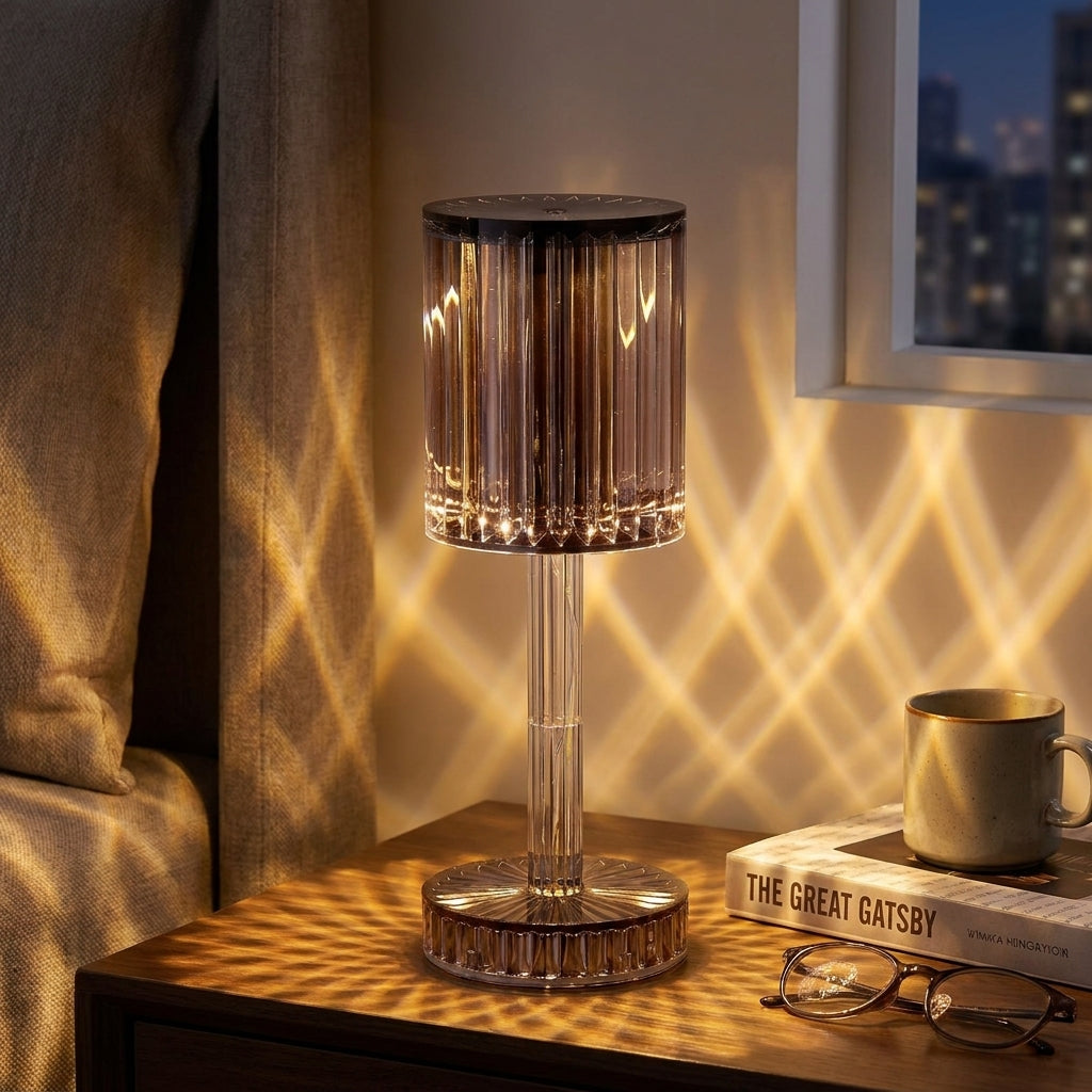 Rechargeable Table Lamp Bedside LED Dimmable Decorative Night Light - Image 2