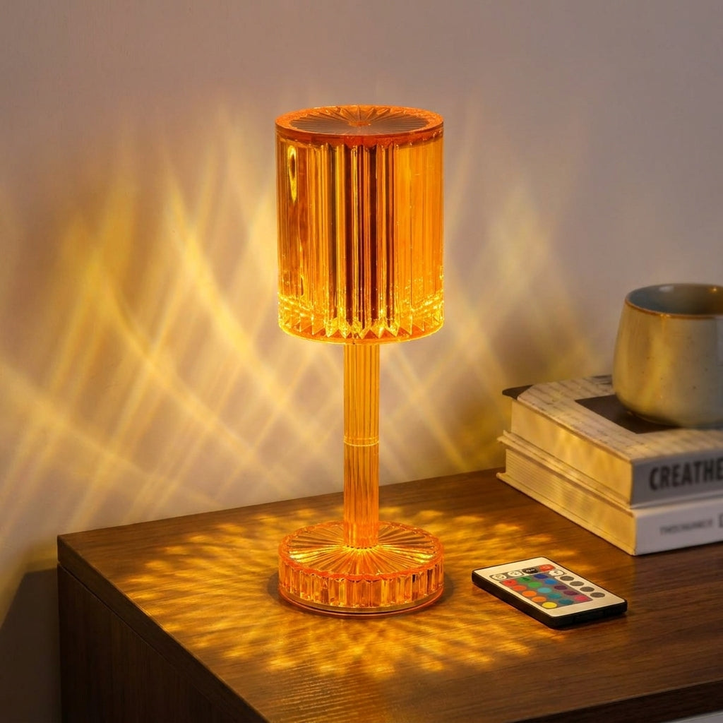 Rechargeable Table Lamp Bedside LED Dimmable Decorative Night Light - Image 8