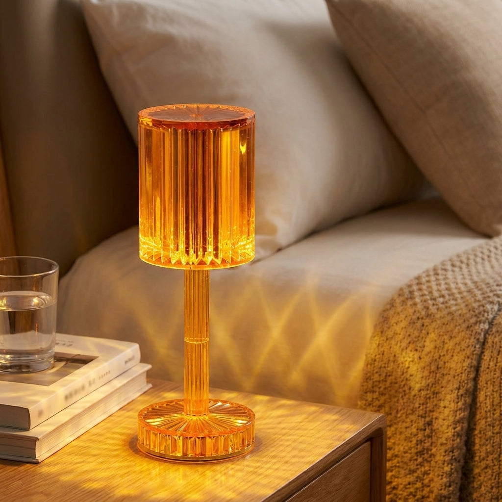 Rechargeable Table Lamp Bedside LED Dimmable Decorative Night Light - Image 10