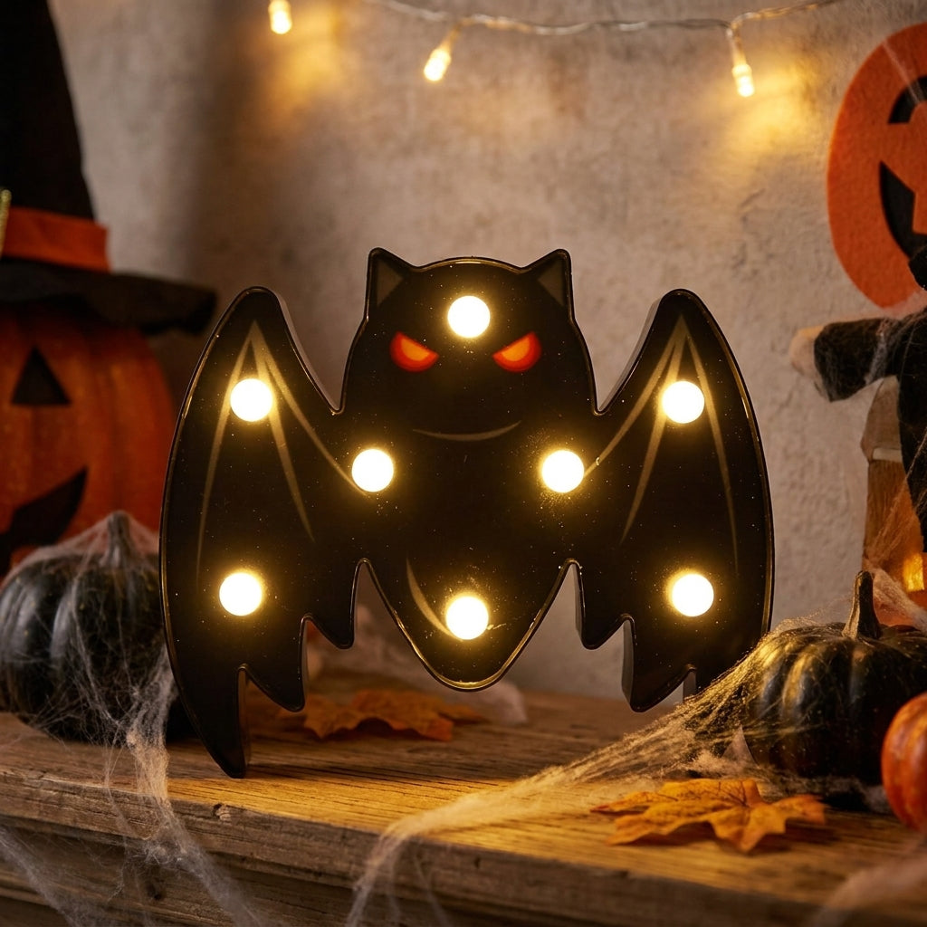Halloween Shaped LED Lights Battery Operated Room Decor - Image 11