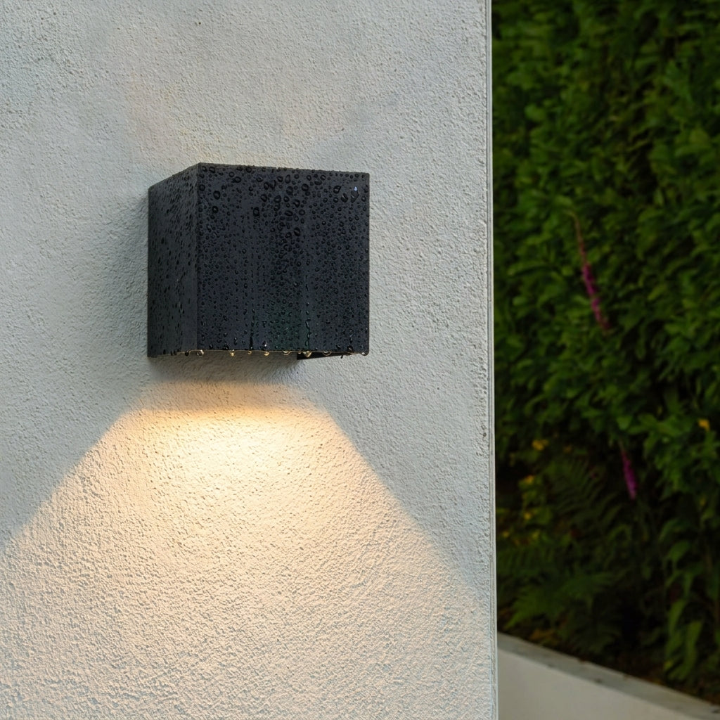Wall Sconce Night Light Motion Sensor Light Wireless Warm Cube - Image 8