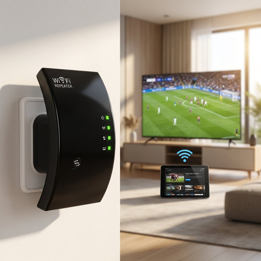 WIFI Extender WIFI Range Extender Compact Wall Plug Extend WIFI Signal - Image 1