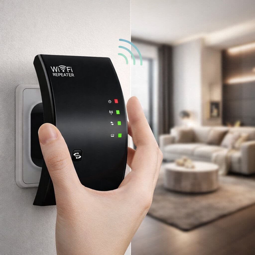 WIFI Extender WIFI Range Extender Compact Wall Plug Extend WIFI Signal - Image 8