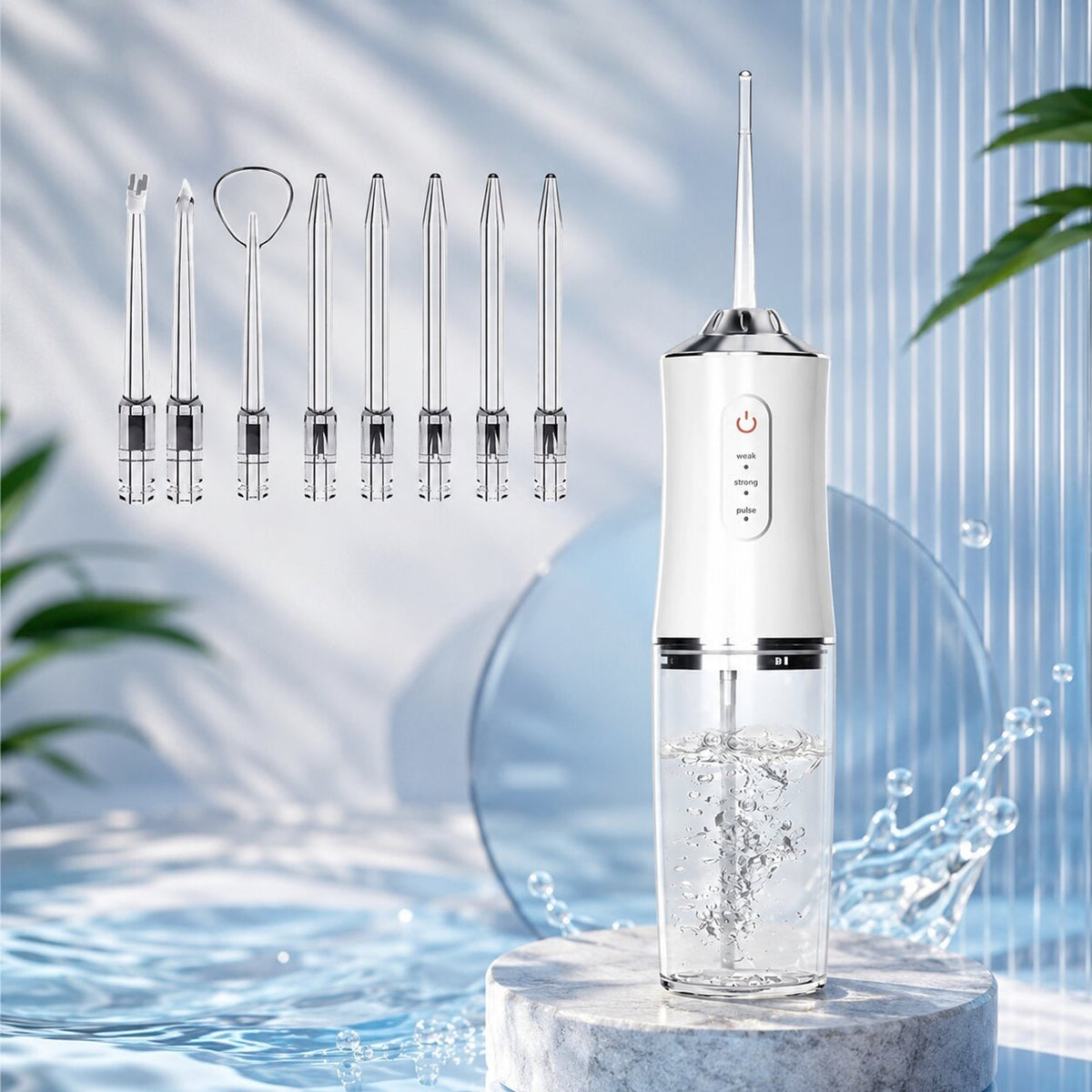 Wireless Oral Irrigator Ipx7 Waterproof With 360° Nozzle And 3 Modes For Travel - Image 4