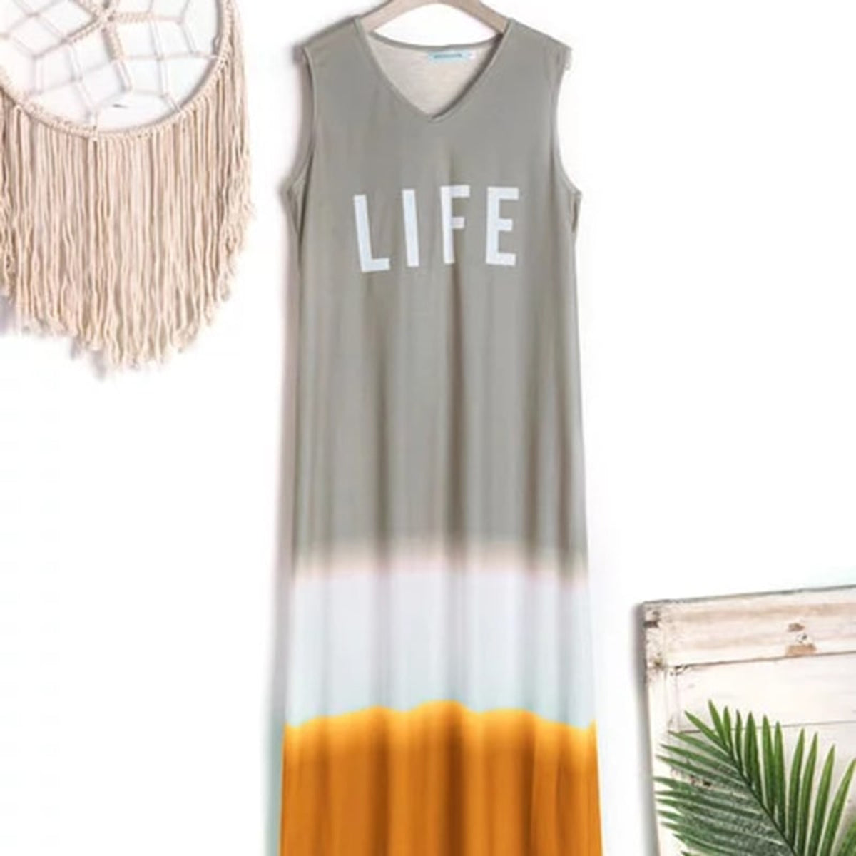 Women Vest Dress with Flattering Fit and Color Block - Image 6