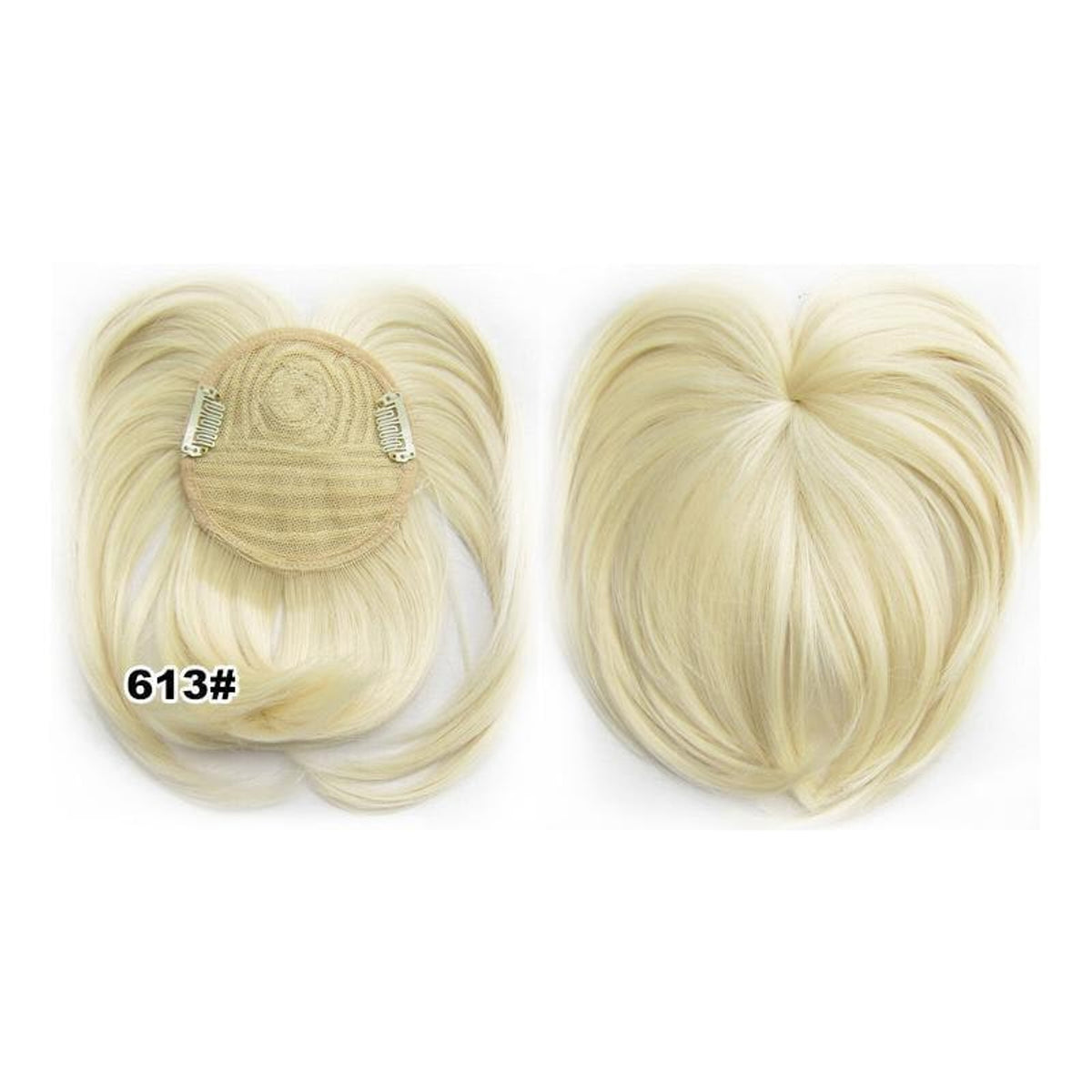 Women's Natural Short Hair Topper - Image 10