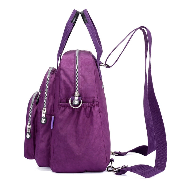 Women's Travel Backpack Convertible Backpack Purse Multi Pocket Design - Image 3