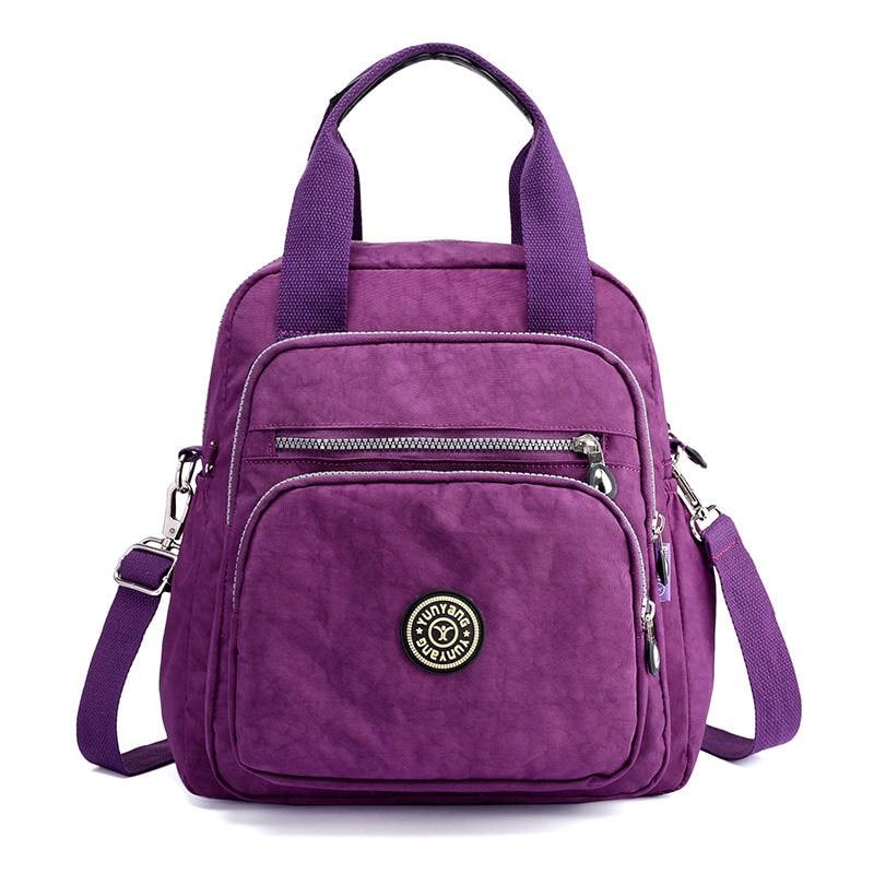 Women's Travel Backpack Convertible Backpack Purse Multi Pocket Design - Image 4